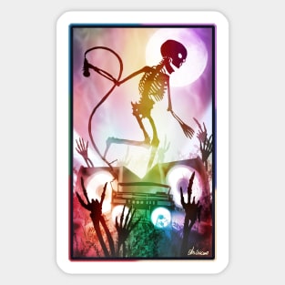 Night of the Dancing Dead Sticker